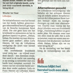 2021-11-26-Brabants-Dagblad-Het-gerecyclede-Jezusbeeld-in-Lithoijen-blijft-nog-even-staan