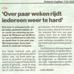 2022-03-07-Brabants-Dagblad-Derde-keer-flitspaal-Lith-omgezaagd