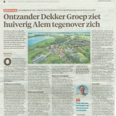 2022-06-22-Brabants-Dagblad-Ontzander-Dekker-Groep-ziet-huiverig-Alem-tegenover-zich