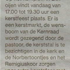 2022-12-22-Brabants-Dagblad-Kerkplein-Lithoijen-in-kerstsferen